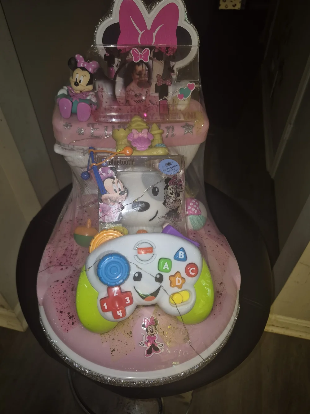 Pink Minnie Mouse Interactive Learning Controller for Kids